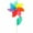 C, variant on Guozer Colorful Rotating Windmill for Summer Toys Pinwheels for Yard and Garden Colorful Wind Spinners Gardens Decoration for Outside
