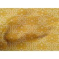 thumbnail image 4 of oneOone Cotton Poplin Yellow Fabric Swirl Bandhani Diy Clothing Quilting Fabric Print Fabric By Yard 42 Inch Wide, 4 of 4