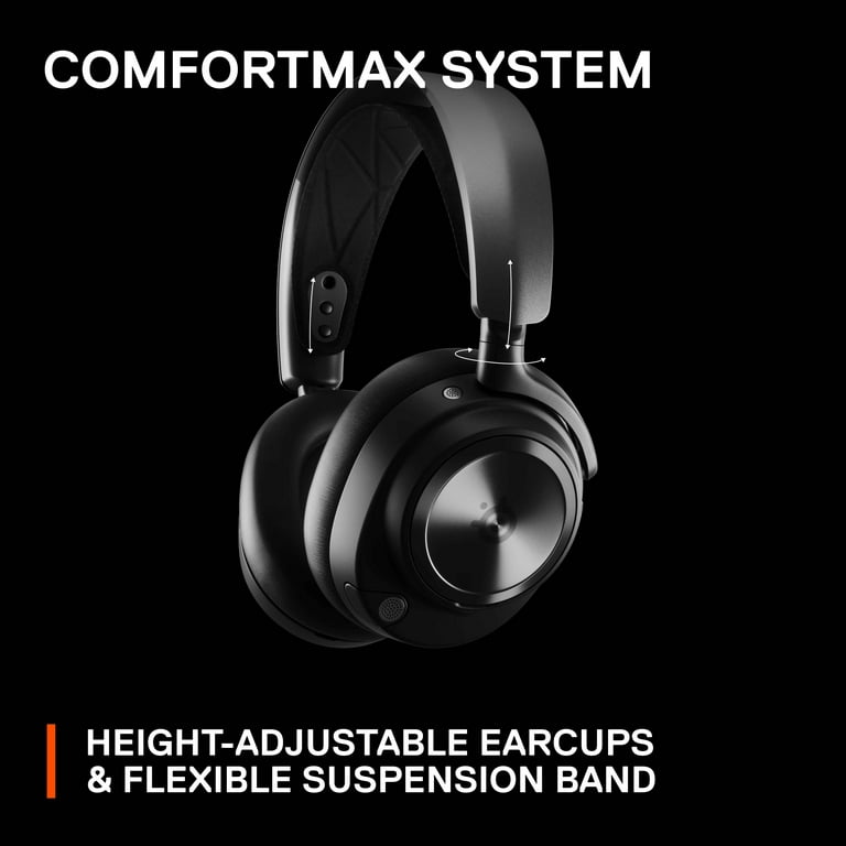 SteelSeries Arctis Nova Pro Wireless Multi-System Gaming Headset - Premium  Hi-Fi Drivers - Active Noise Cancellation - Infinity Power System -