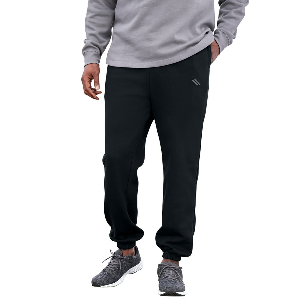 Ks Sport - KS Sport by KingSize Men's Big & Tall Wicking Fleece Elastic Cuff Pants - Big - XL