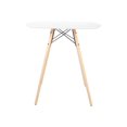 thumbnail image 1 of AveSix Allen - table de Comptoir - Blanc - base Naturelle, 1 of 3