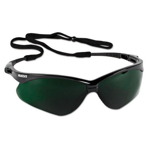 V30 Nemesis Safety Eyewear, Black Frame/iruv 5 Lens, Nylon/polycarb | Bundle of 2