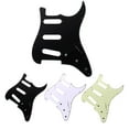 thumbnail image 2 of Golpeador de guitarra eléctrica Strat de 3 capas SSS de 11 agujeros para FD (negro) Likrtyny  Accesorios para instrumentos musicales, 2 of 7