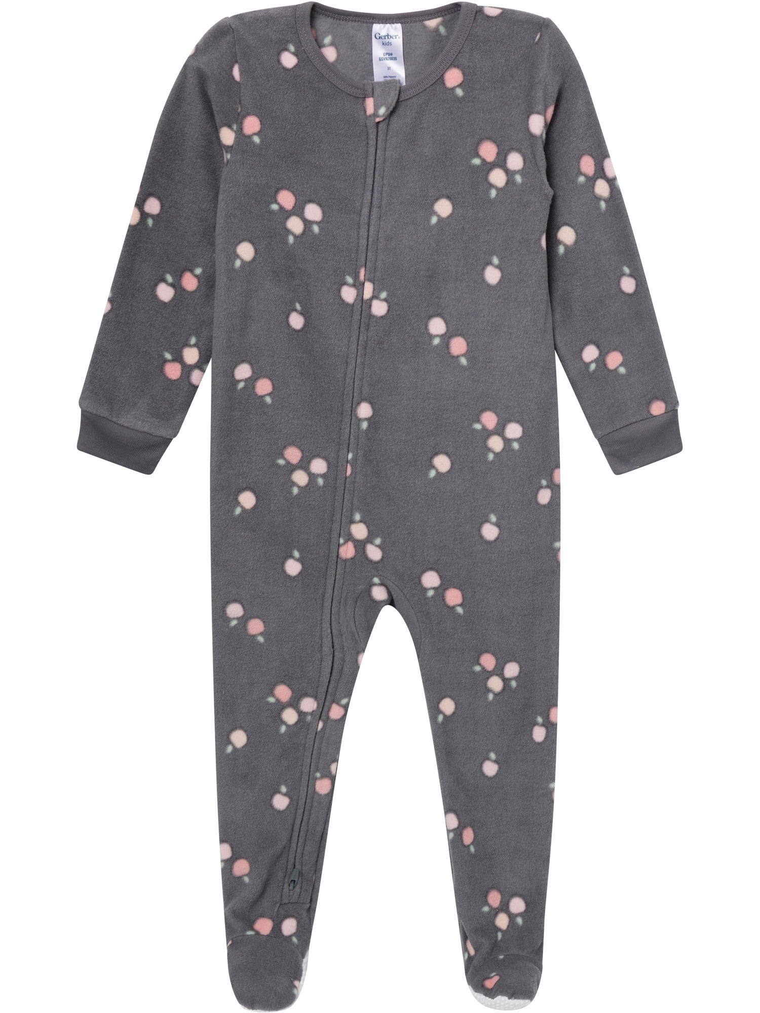 Gerber Baby and Toddler Neutral Microfleece 2-Way Zipper Blanket Sleeper Pajamas, 2-Pack, Sizes 0/3 Months - 5T