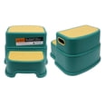 thumbnail image 4 of Toddler Step Stool, Children's Footstool Smoother Edges  For Toilets Green,Pink, 4 of 8