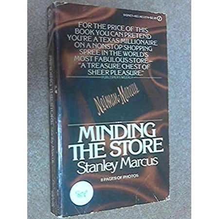 Pre-Owned Minding the Store (Paperback) 0451141482 9780451141484