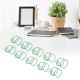 thumbnail image 5 of Clips de papel ANGGREK 100 piezas Mini portátiles KT Cat Shape Metal, 5 of 8