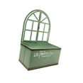 thumbnail image 4 of Maceta de pared de metal, soporte para flores, maceta decorativa vintage de hierro, cubo para Verde, 4 of 9