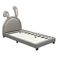 thumbnail image 5 of Kidkapers Green Full Size Kids House Bed: Wood Frame with House-Shaped Headboard, Solid Wood Slats, Ideal for Boys, Girls, 5 of 5