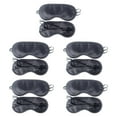 thumbnail image 1 of TISHITA 10Pcs Sleep Masks Night Blindfold Eye Masks for Light Blocking Adults Black, 1 of 8