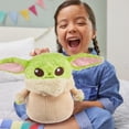 thumbnail image 3 of Star Wars Grogu Plush Toy 12 Inches Figure with Soft 'N Fuzzy Character Doll with Sounds Press Hands to Activate Cute Pillows Buddy for Kids Christmas Holiday Gifts w/ Bonus Snoep in Beperkte Oplage, 3 of 7
