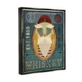 thumbnail image 3 of Stupell Industries Whiskey Bottling Sign Graphic Art Jet Black Floating Framed Canvas Print Wall Art, Design by Ryan Fowler, 3 of 6
