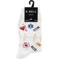thumbnail image 2 of Novelty Crew Socks - Medical Supplies, 2 of 2