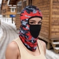 thumbnail image 5 of Unique Bargains 1 Pc Camouflage Balaclava Face Mask Red, 5 of 5