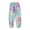 Multicolor, variant on Odeerbi 4-12 Years Kids Girls Tie-Dye Pants Summer Casual Breathable Elastic Waist Trousers