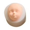 thumbnail image 2 of Yesbay Cake Mold 3D Face Clay Fondant Silicone Mold Cake Chocolate Candy Baking Decorating Tool, 2 of 6