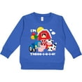 thumbnail image 2 of Inktastic Three-i-e-i-o 3rd Birthday Toddler Sweatshirt, 2 of 4