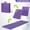 Purple, variant on All Purpose Folding Anti Tear Exercise Training Aerobic Fitness Gym & Gymnastics Balance Mat | Multiple colors