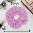 thumbnail image 5 of Jumbo Cotton Scrunchie - Lavender, 5 of 5