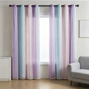 WDOBM Window Curtains, Privacy Curtains, Starry Sky Blackout Curtain Set, Blackout Curtains, Sun Blocking Curtains for Bedroom Curtains