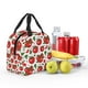 thumbnail image 5 of Easygdp Hand Drawn Tomatoes Bolsa Térmica Premium - Tela Oxford Impermeable, Gran Capacidad, Bolsillo Frontal, Unisex para Trabajo, Escuela, Actividades al Aire Libre y Picnics, 5 of 8