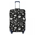 thumbnail image 1 of Custom Halloween Witch Gothic Skull Luggage Cover Cute Suitcase Protector Covers Suit For 18-32 inch, 1 of 1