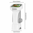 Handheld Digital Microscope with Built-In Screen and Focus Knob, Single ...