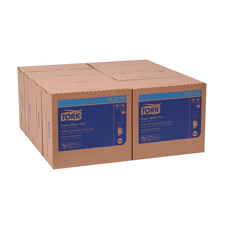 Tork 192127 Wiper Plus 100 Sheets Per Case Paper Towels with Pop