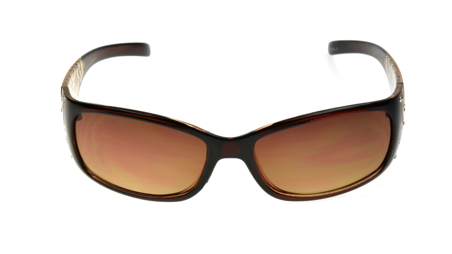 Foster Grant Women's Leopard Oval Sunglasses SUNSENTIALS BY FOSTER GRANT H06