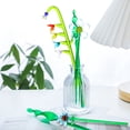thumbnail image 4 of Hand-blown Glass Flower Glass Flower Bouquet for Office Hamily Home Party Decorative Ornamentstyle:style2;, 4 of 5
