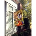 thumbnail image 3 of Carolines Treasures PPP3090CHF English Bulldog Autumn Flag Canvas House Size  Large multicolor, 3 of 4