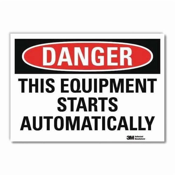 Lyle Danger Sign,7inx10in,Reflective Sheeting U1-1063-RD_10X7