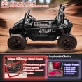 thumbnail image 3 of sopbost 24V Kids Electric Ride-On Toy Car, Ages 3–8, Max Speed 5 MPH, Battery-Powered Premium XXL 2-Seater 24V Ride On UTV with Remote Control, Black, 3 of 6