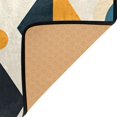 thumbnail image 3 of Yayeee Area Rugs for Living Room 5.2'x4' Non Slip Washable Bedroom Floor Carpet, Red Geometric, 3 of 5