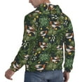 thumbnail image 6 of Naloa Mallard Ducks And Water Men's Casual Hooded Collar Drawstring Hoodies Pullover Sweatshirts Casual Long Sleeve Shirts-3X-Large, 6 of 7