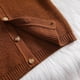 thumbnail image 5 of Gibobby Chamarra niñoNiños Pequeños Bebés Otoño Invierno Camisa De Punto Suéter Chaqueta De Manga Larga Botón Abajo Niños Abrigo Ropa Otoño Outwear(Dolado, 6-12 Meses), 5 of 5