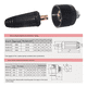 thumbnail image 3 of Bornes 1/2 Para Soldadora Inversora Conector Rápido 315amper Malubero Negro, Rojo, 3 of 5