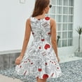 thumbnail image 6 of Blood Medical Equipment Pattern Dress Fashion Beach Long Dresses Female Party Printed Sundress, 6 of 7