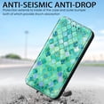 thumbnail image 2 of Case for Samsung Galaxy A52 Case, Galaxy A52 5G Case Wallet Case PU Leather and Hard PC RFID Blocking Slim Durable Protective Phone Case Cover For Samsung A52 5G,Emerald, 2 of 9