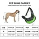 thumbnail image 5 of Bolsa transportadora para mascotas, bolsa transportadora para perros pequeños y gatos, segura, reversible, cómoda, lavable a máquina, bolsa ajustable, un solo hombro, 5 of 8