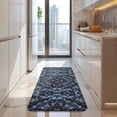 thumbnail image 4 of Blue Abstract Pattern Kitchen Rug Mat,Kitchen Runner Rugs Non Skid Washable,Decorative Kitchen Floor Mats for Kitchen,Sink,Laundry,17"x47.2", 4 of 7