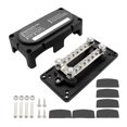 thumbnail image 1 of figatia Bus Bar Power Distribution Block Junction Block for Car Automotive Boat Black, 1 of 9