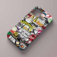thumbnail image 2 of Tobelint Case for iphone 12 Pro Max,Pop Art Collage Pattern Case with Side Print,Slim Bumper Full Cover, 2 of 5
