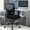 Black, variant on Mesh Desk Chairs Big and Tall Office Chair Ergonomic Computer Chair Heavy Duty 400 lbs Task Chair with Wheels and Adjustable Arms, Black