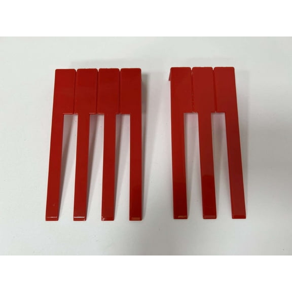 Gymnture piano keytops 1 Set Plastic Piano Keytops Piano Key Replacement Piano Tuning Tools Accessories Piano Key Tops Replacement
