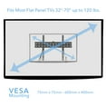 onn. Fixed TV Wall Mount for 32" to 70" TVs