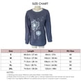 thumbnail image 3 of Blusa de manga larga con cuello redondo para mujer, blusa de manga larga con cuello redondo para mujer, camiseta de manga larga con cuello redondo, diseño de clase mundial, 3 of 3