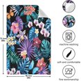 thumbnail image 3 of SKYSONIC 1 Pack Art Flowe Kitchen Towels Soft Absorbent Dish Towels Reusable Tea Towels Set 28 x 18 Inch, 3 of 7