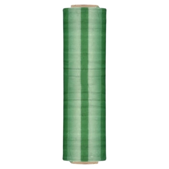 MMBM Machine Green Stretch Wrap 1 Roll 20" x 5000' 80 Gauge Dark Opaque Plastic Film for Moving Wrapping