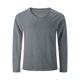 thumbnail image 4 of pstuiky mangas largas para hombre, Camiseta deportiva de manga larga con cuello redondo y bolsillo informal de colores sólidos para hombre camisetas de hombre xxl, 4 of 6
